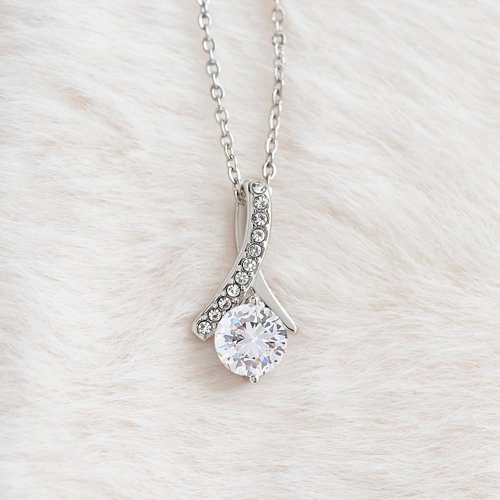 To My Wife - I love you, forever and always - Alluring Beauty Necklace