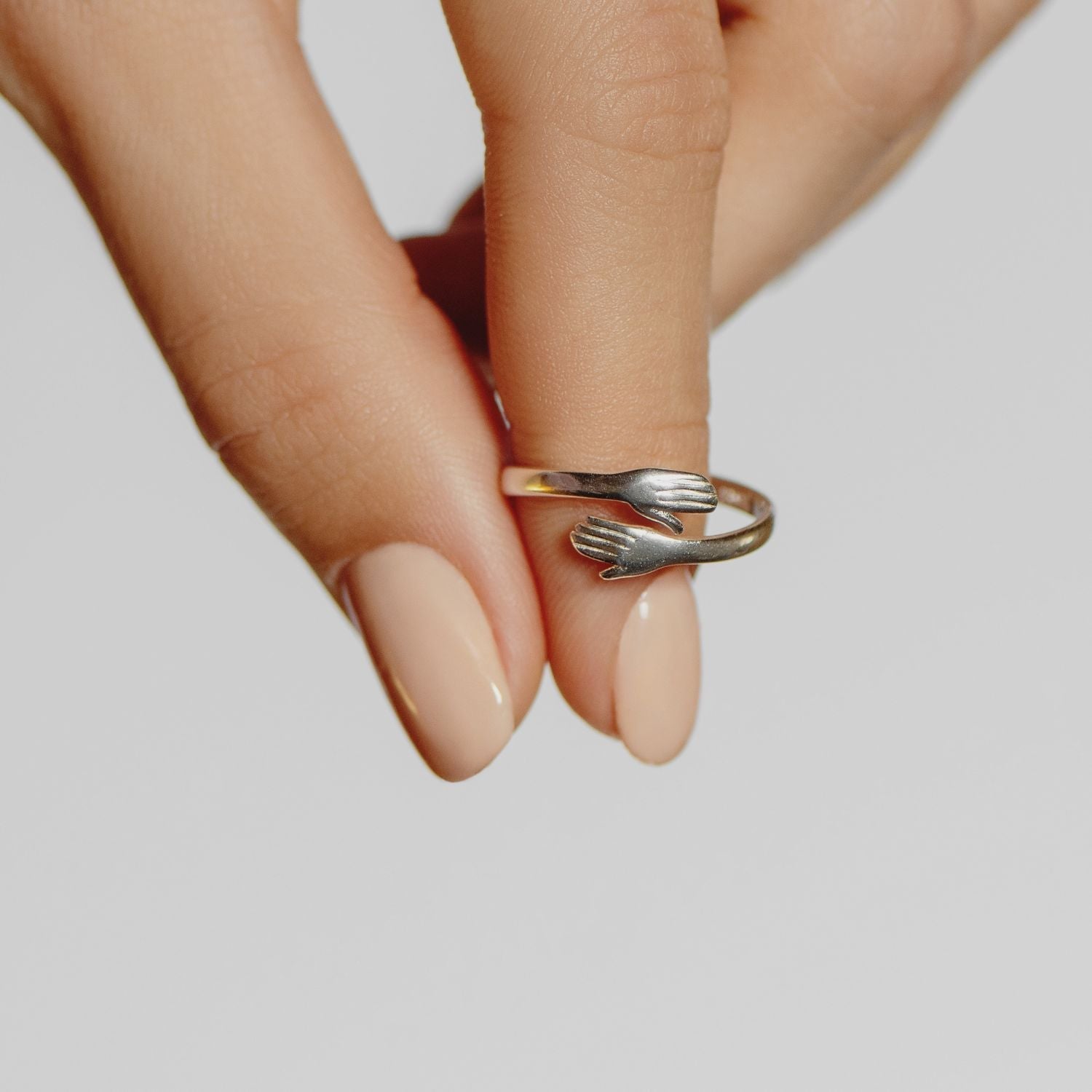 Silver Hug Ring