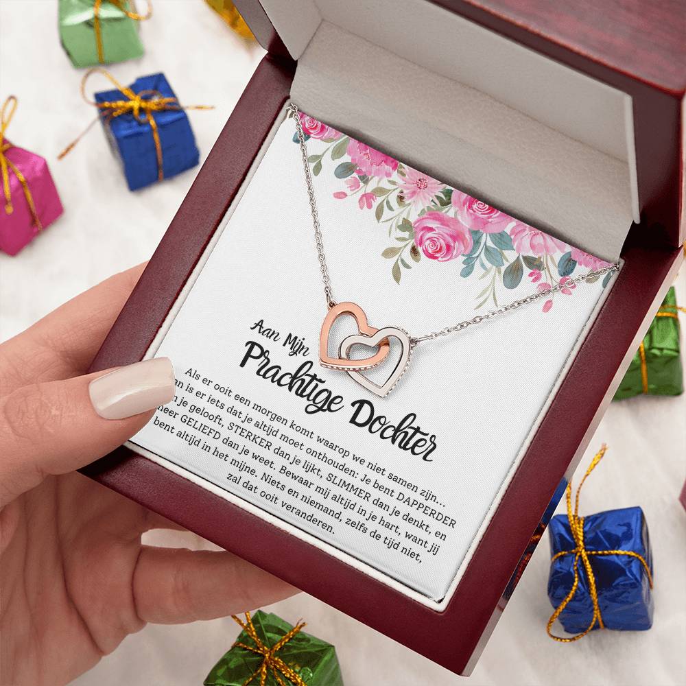 To My Beautiful Daughter - Heart Necklace