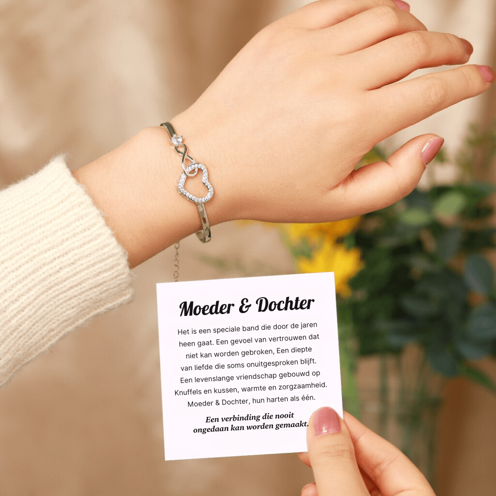 Mother & Daughter - Infinite Heart Bracelet