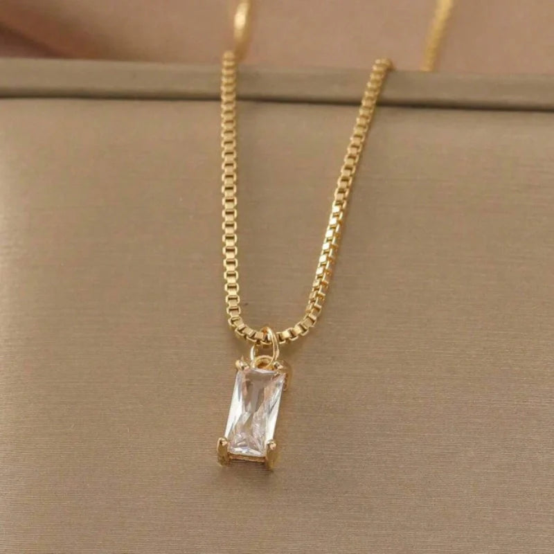 Personalized Birthstone Pendant - Mother Daughter Necklace