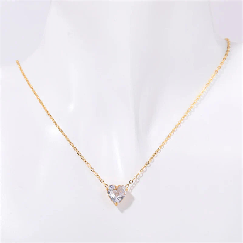 Personalized Birthstone Pendant - Mother Daughter Necklace