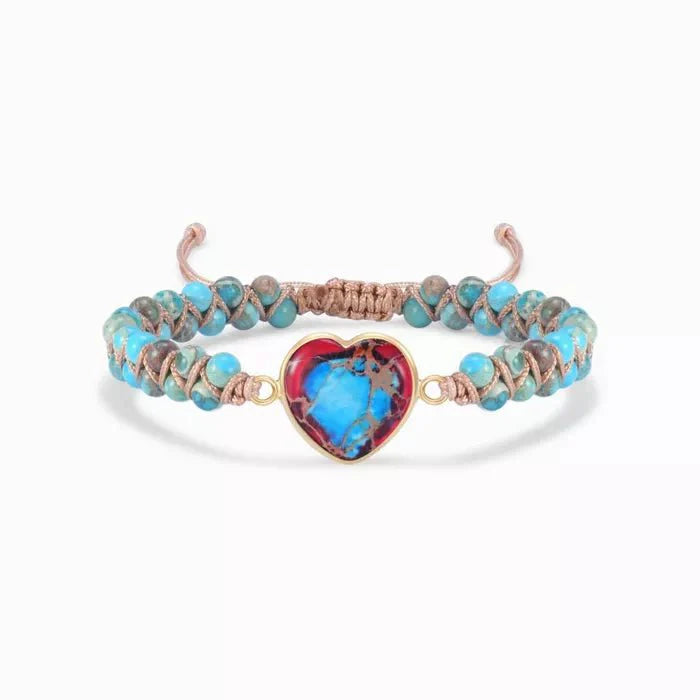 To My Granddaughter - Love You Forever - Heart Bracelet