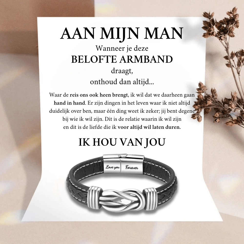 To My Husband - Promise Bracelet