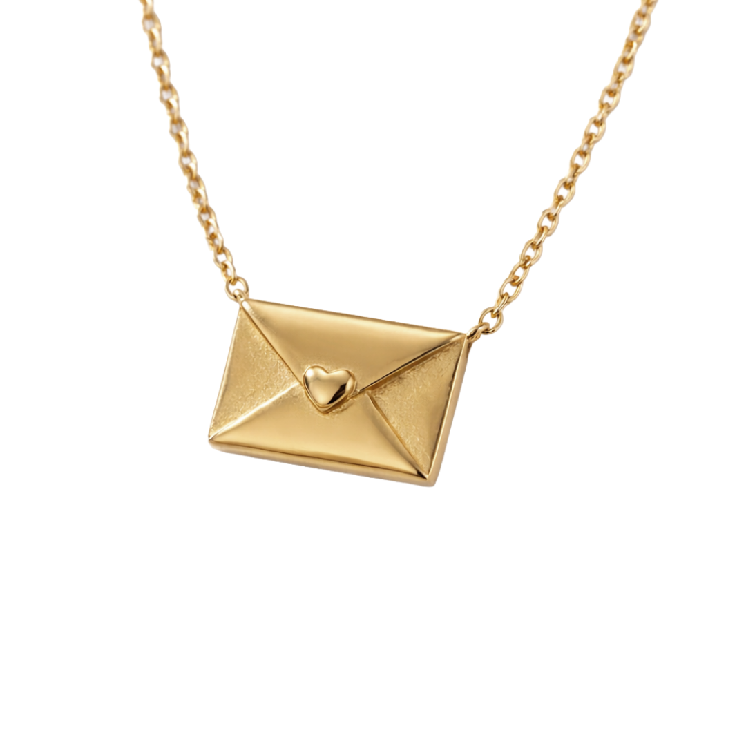 Necklace With Love Letter - To My Darling
