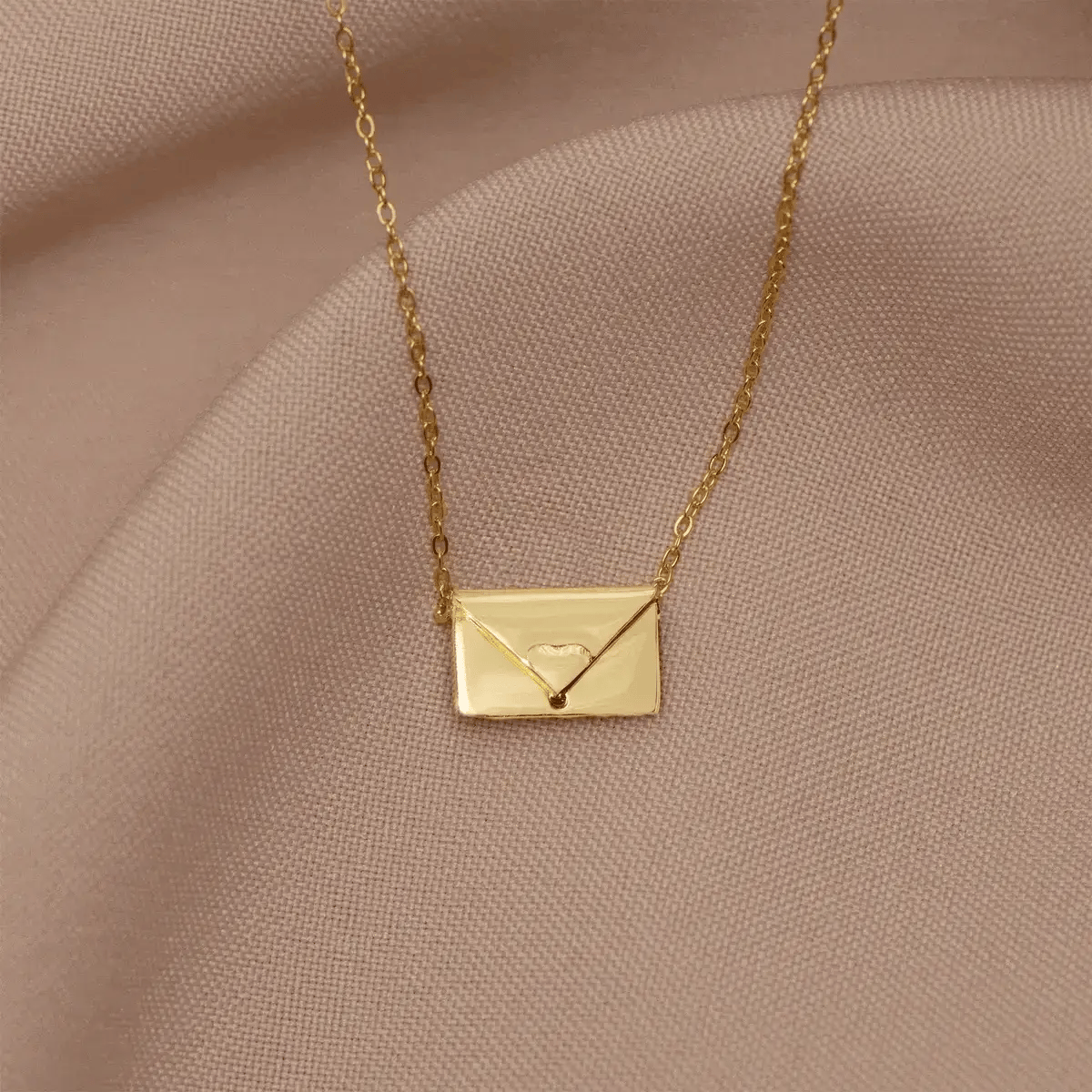 I Love You Forever - Envelope Pendant