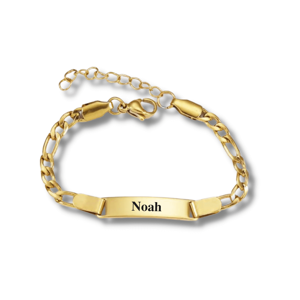 Engraved Bracelet with Birthstone