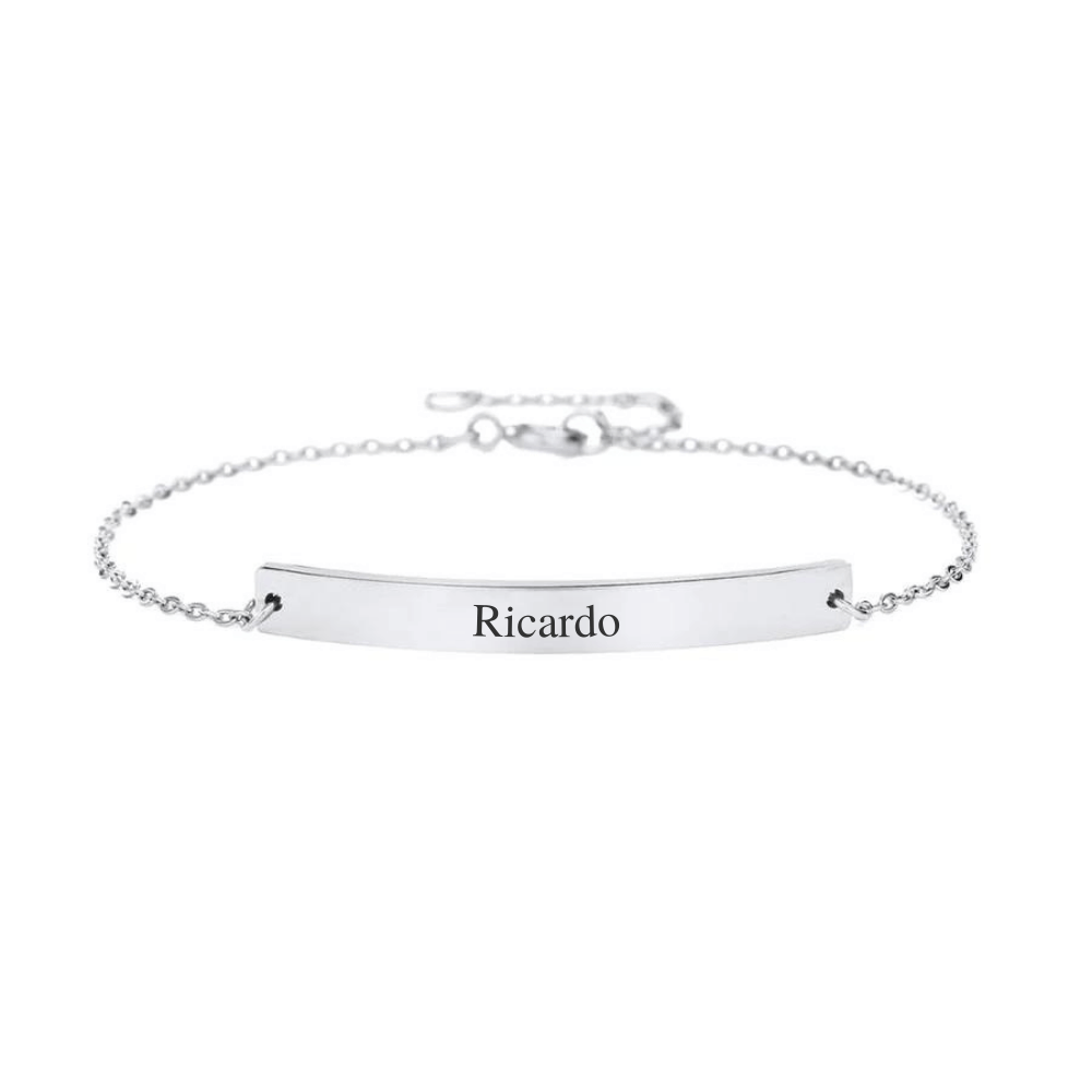 Engraved Ladies Bracelet with Name