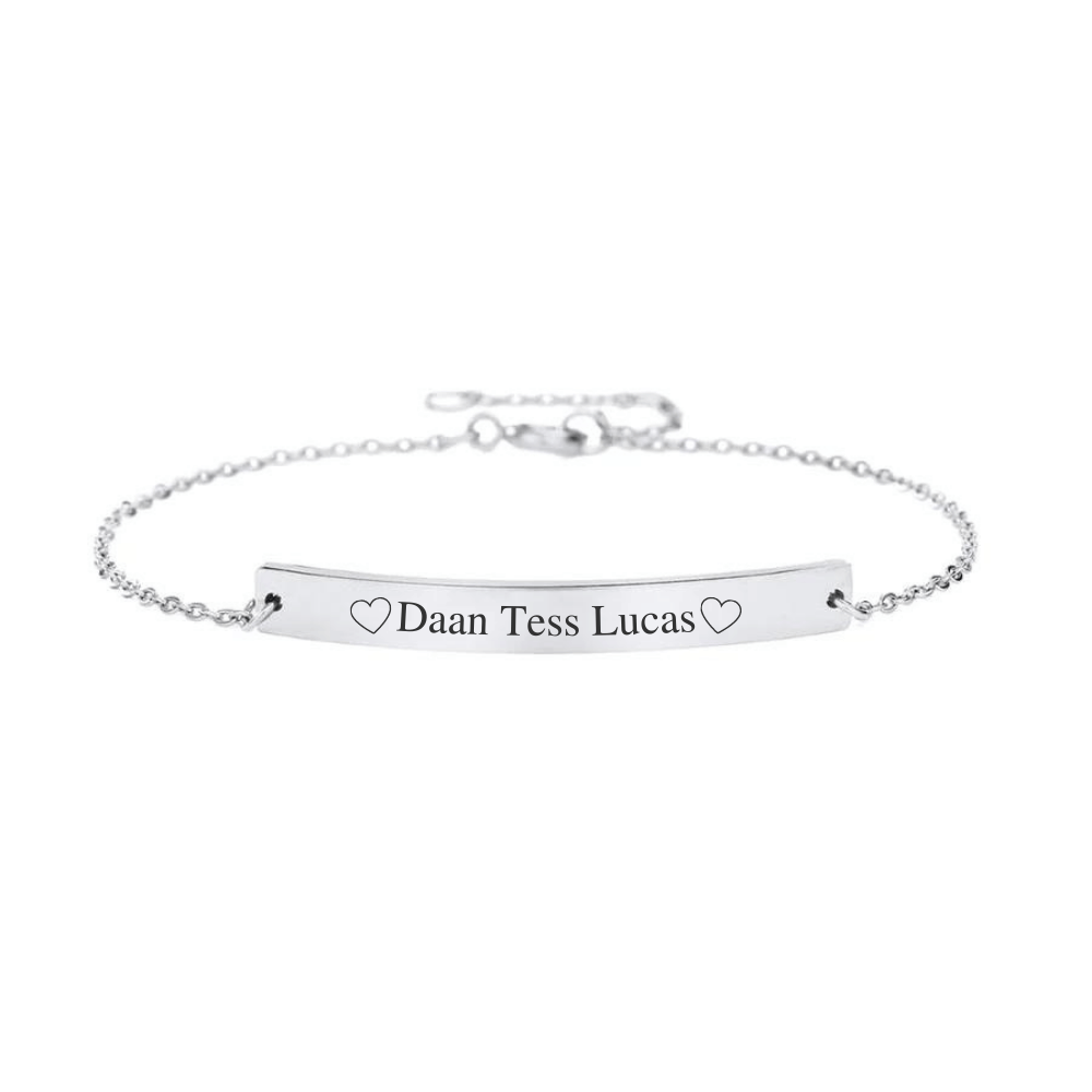Engraved Ladies Bracelet with Name