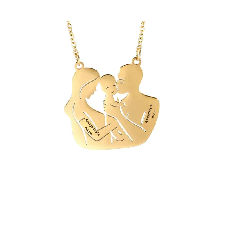 Personalized Baby Engraved Necklace - Mother's Day Gifts