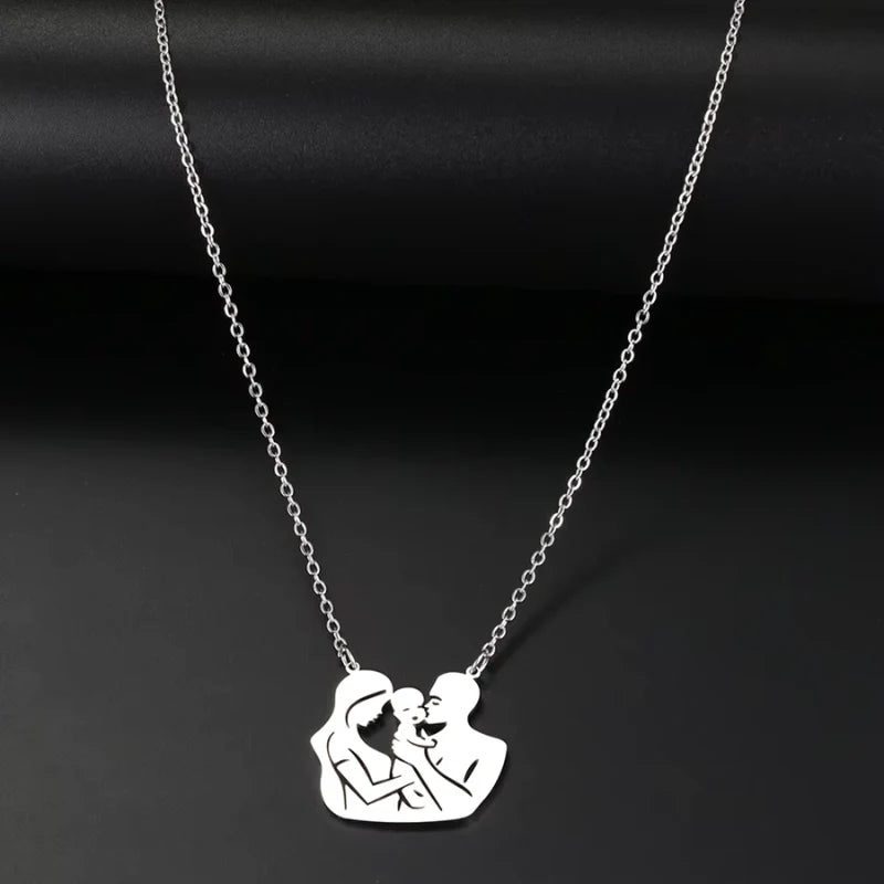 Personalized Baby Engraved Necklace - Mother's Day Gifts