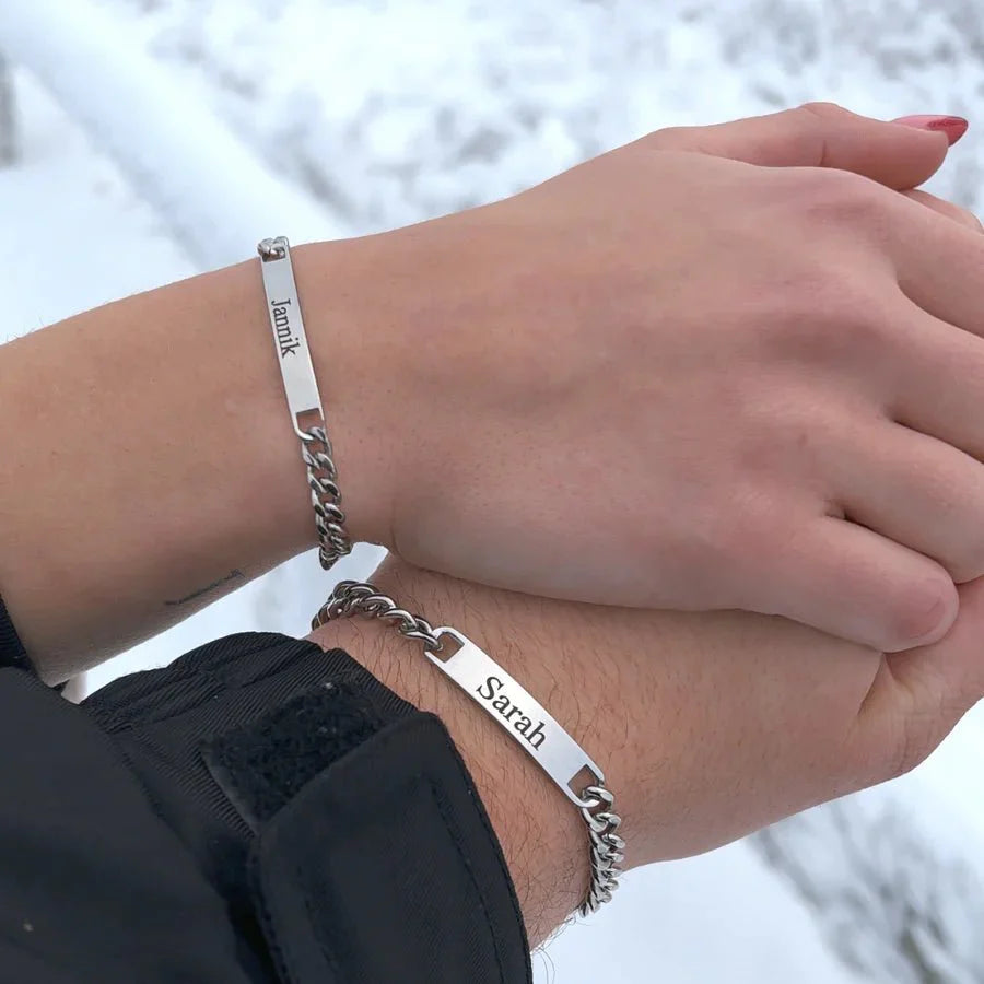 Personalized Bracelets for Couples