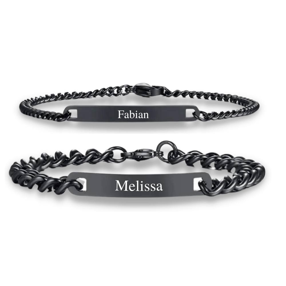 Personalized Bracelets for Couples