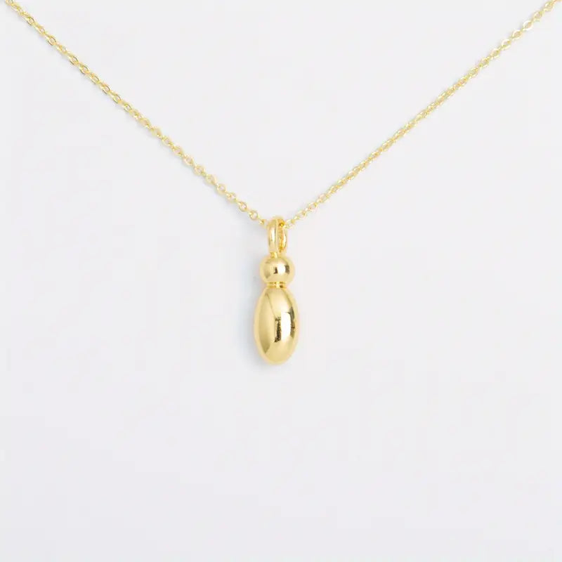 Shiny Balloon Initial Pendant Personalized Necklace - Gifts For Her