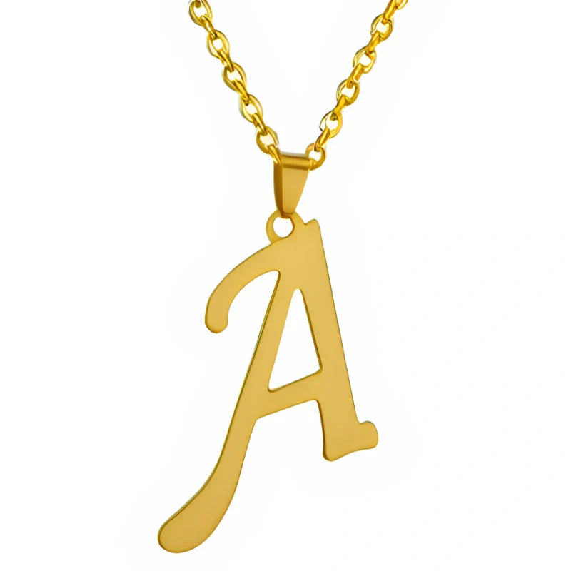 Personalized Initial Necklace With Letters - Gifts For Her