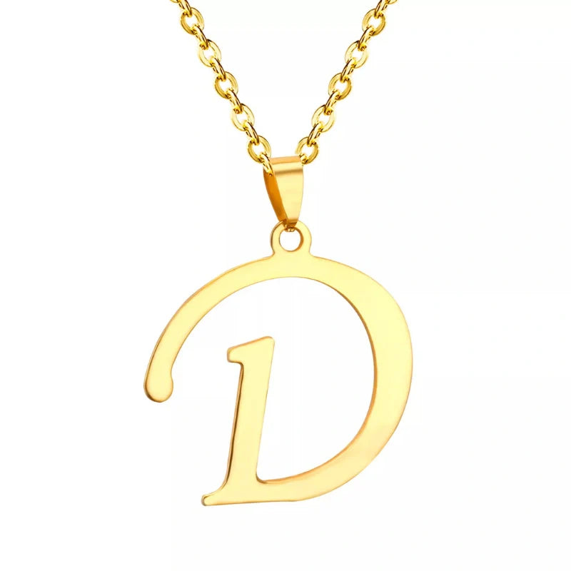 Personalized Initial Necklace With Letters - Gifts For Her