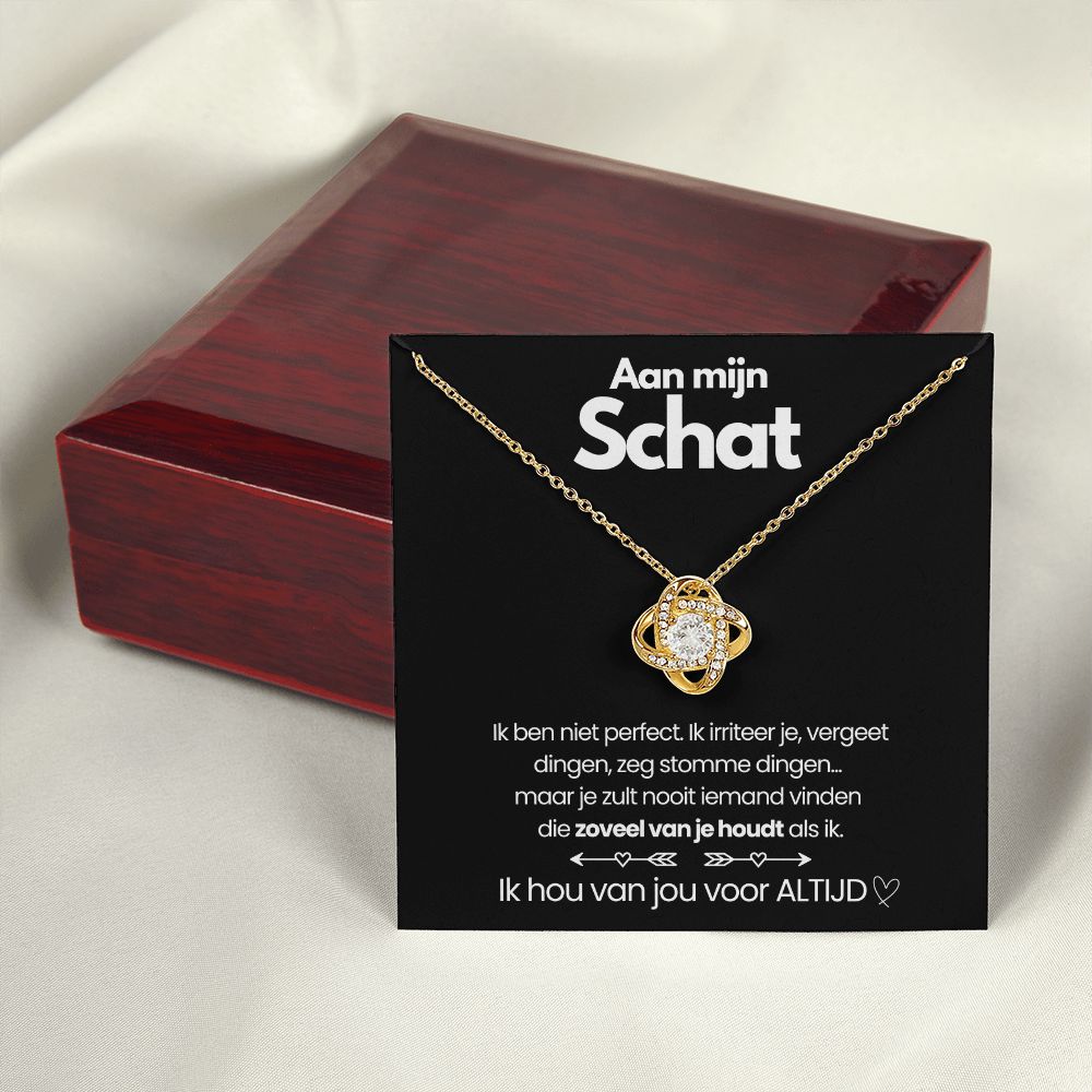 Love Knot Necklace - To My Treasure