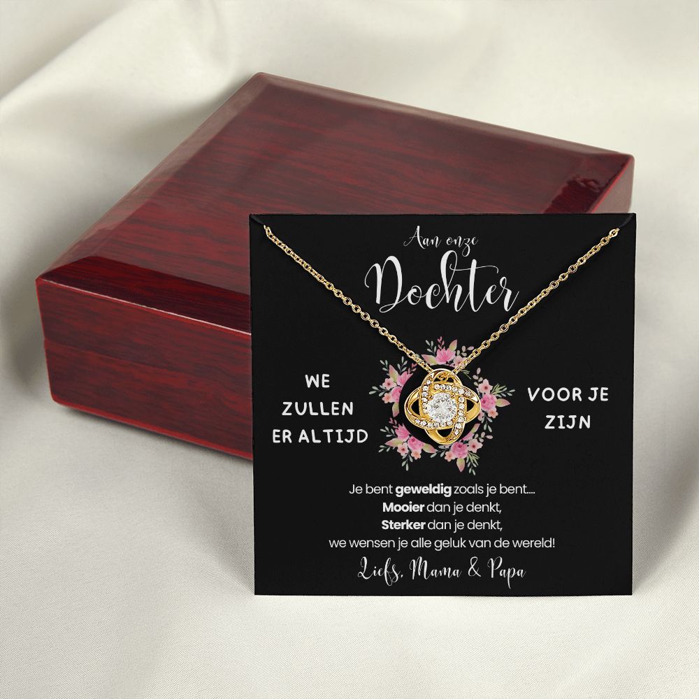 Love Knot - To Our Daughter - Mom & Dad