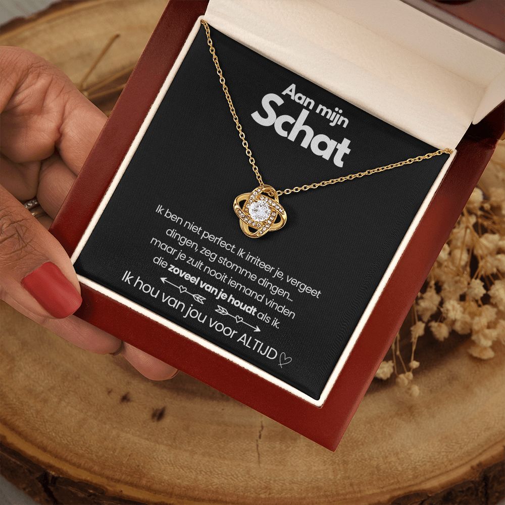 Love Knot Necklace - To My Treasure