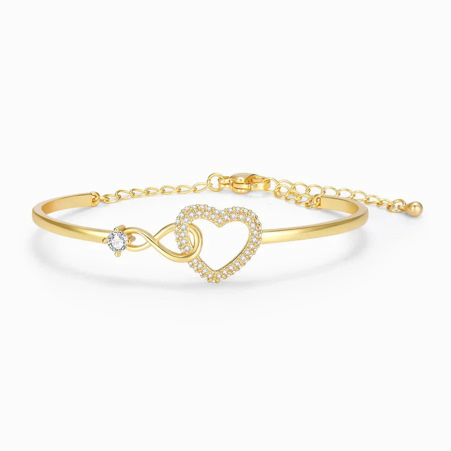 Mother & Daughter - Infinite Heart Bracelet