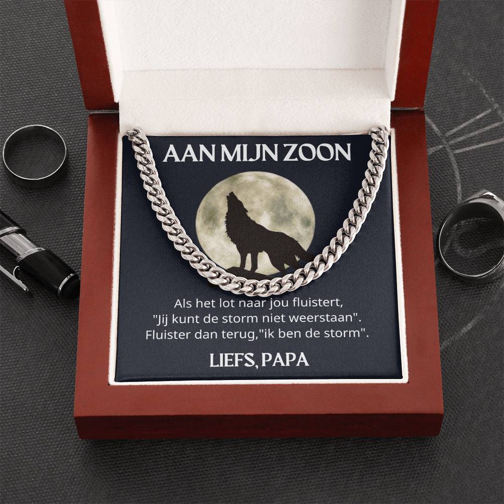 To My Son - Remember which son you are - Cuban Chain