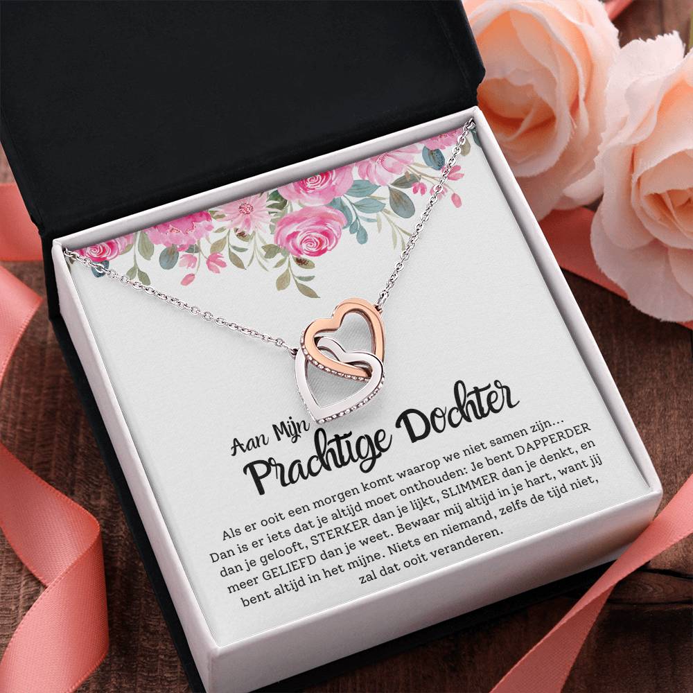 To My Beautiful Daughter - Heart Necklace