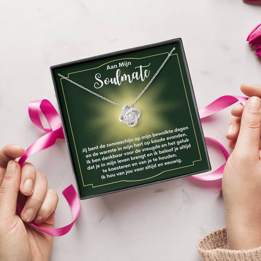 To My Soulmate - I Love You Forever and Always - Love Knot