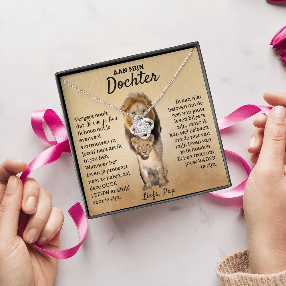 To My Daughter - Proud of You - Love Knot