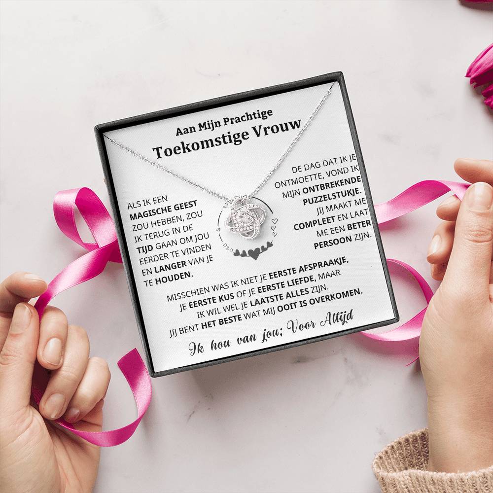 To My Future Wife - Love Knot Necklace