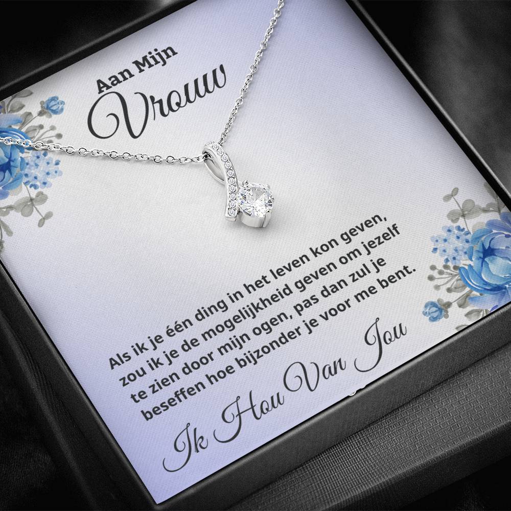 To My Wife - You Are So Special - Alluring Beauty Necklace