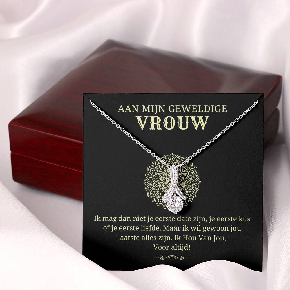 To My Wife - I love you, forever and always - Alluring Beauty Necklace