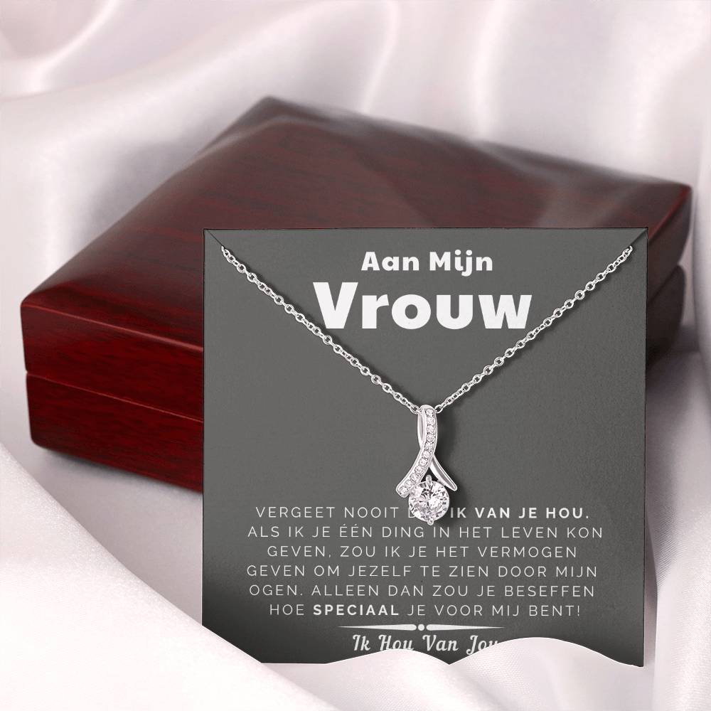 To My Wife - Never Forget That I Love You - Alluring Beauty Necklace