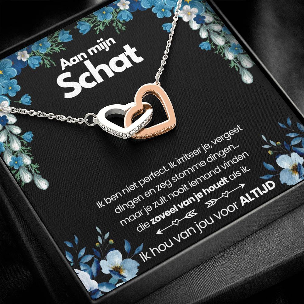 To My Darling - I Always Think of You - Heart Necklace