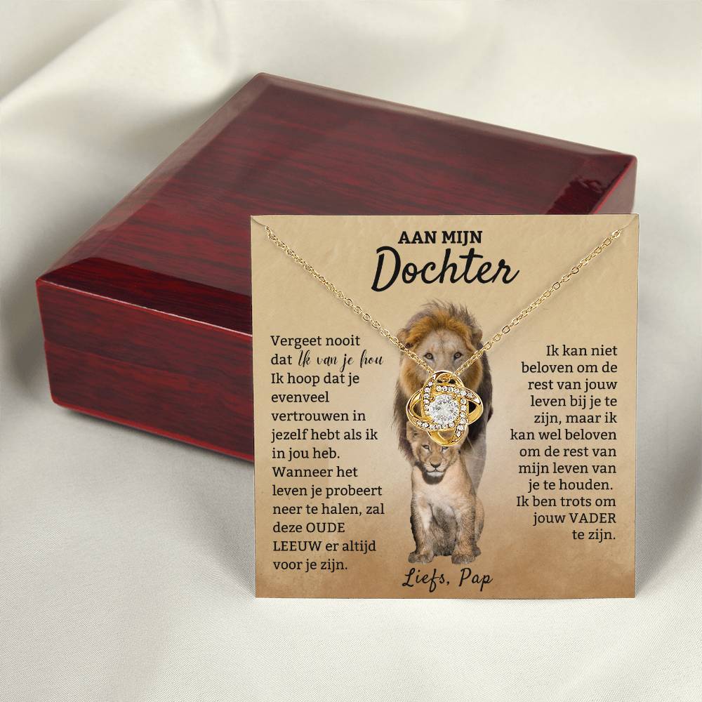 To My Daughter - Proud of You - Love Knot