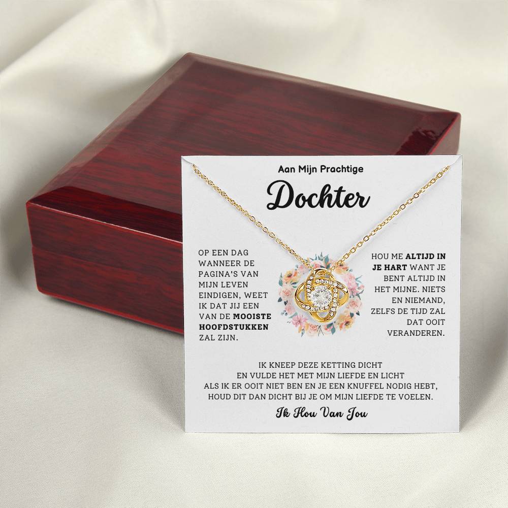 To My Daughter - Love Knot - Always Keep Me in Your Heart