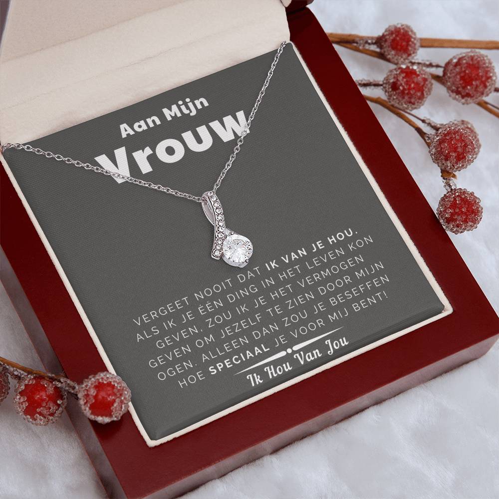 To My Wife - Never forget that I love you - Alluring Beauty Necklace