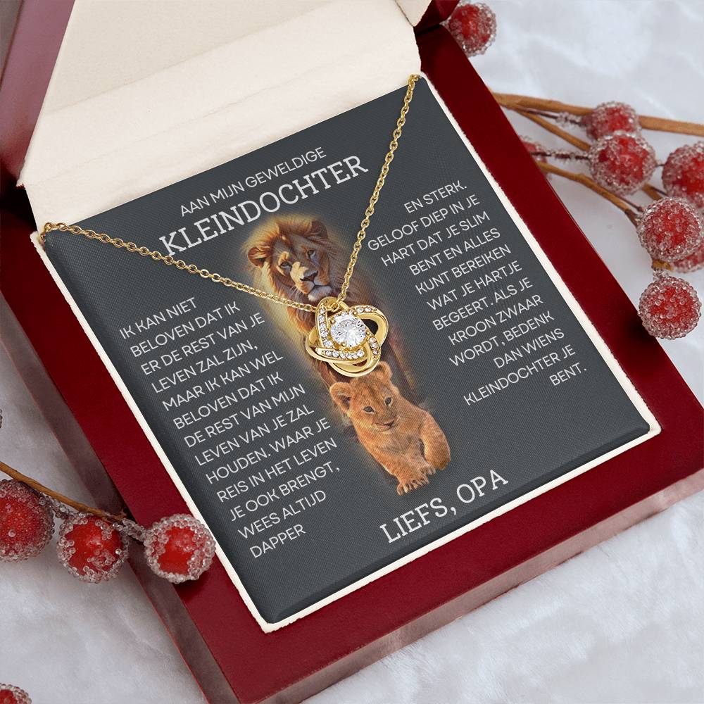 To My Granddaughter - You are brave and strong - Love Grandpa