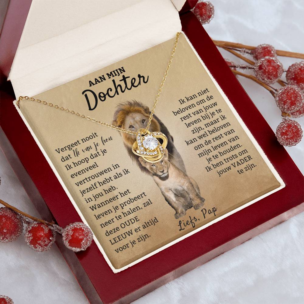 To My Daughter - Proud of You - Love Knot