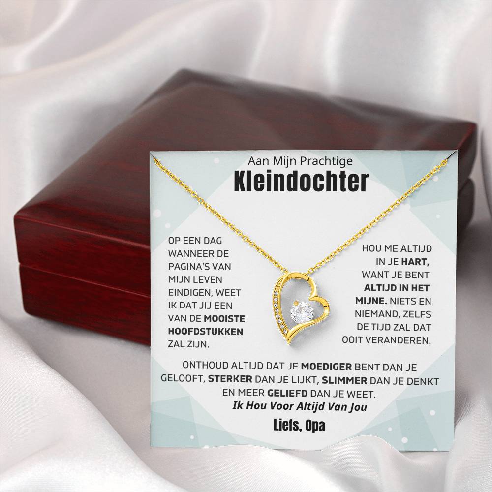 To My Granddaughter - You Are Always in My Heart - Love Grandpa