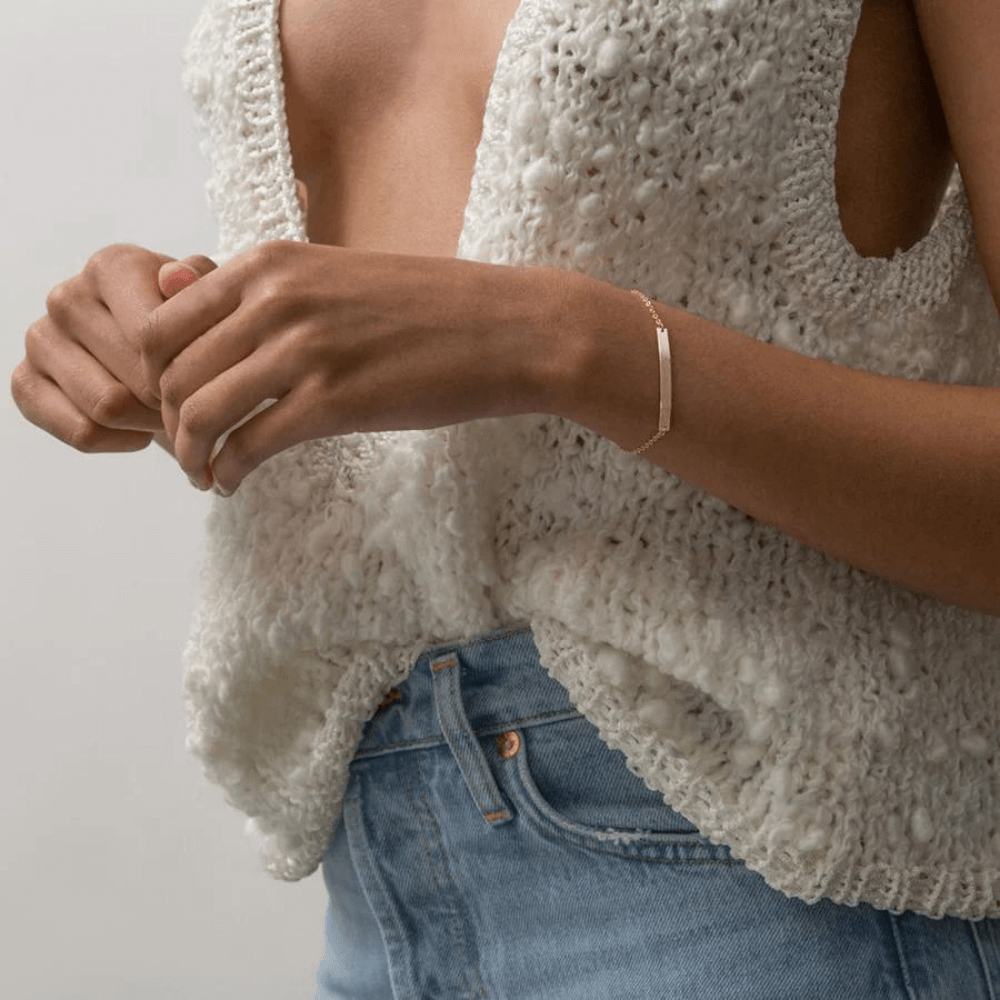 Engraved Ladies Bracelet with Name