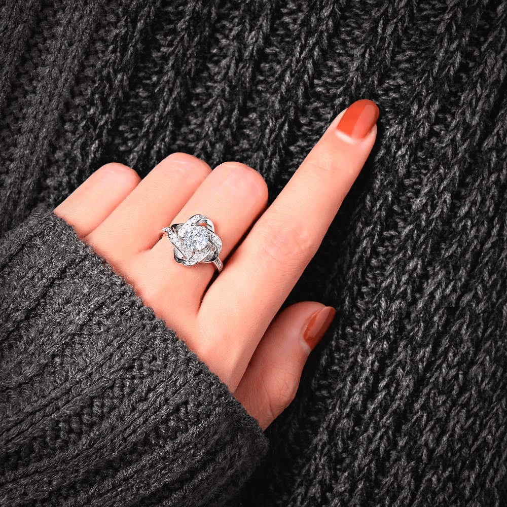 Daughter | I Held You First | Love Knot Ring