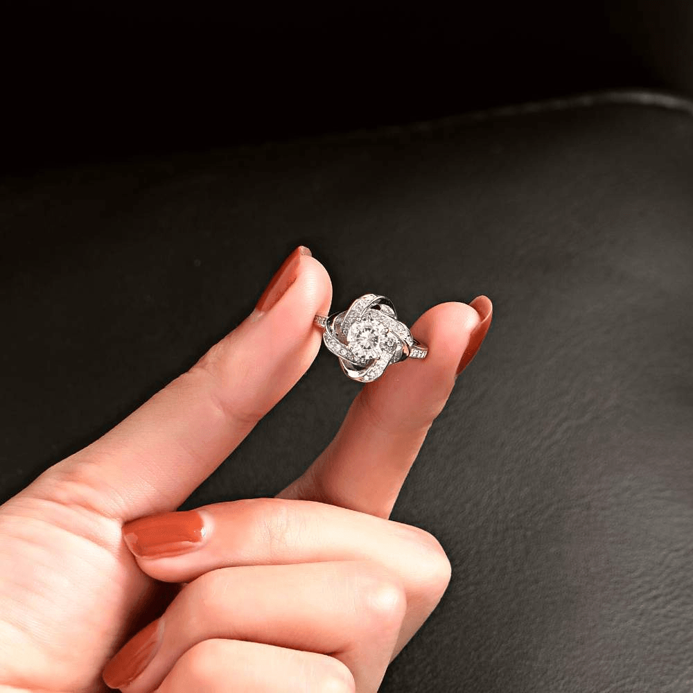 Daughter | I Held You First | Love Knot Ring