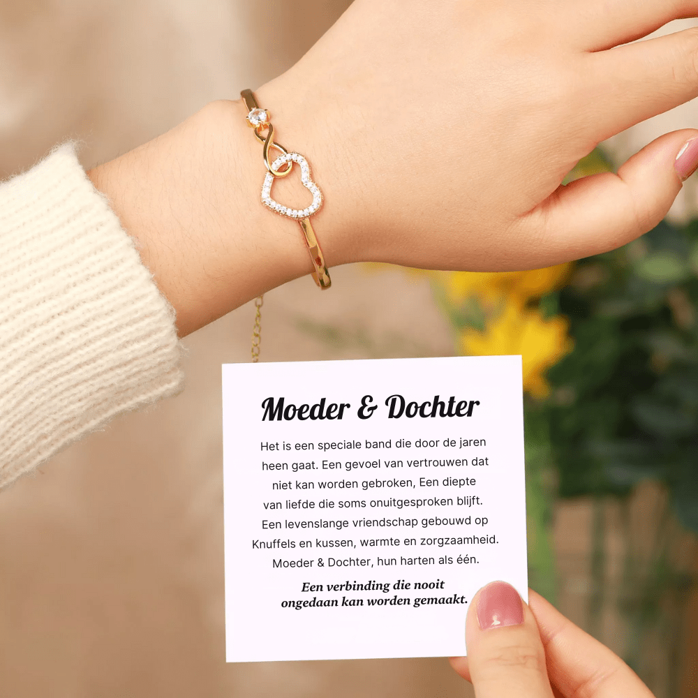 Mother & Daughter - Infinite Heart Bracelet
