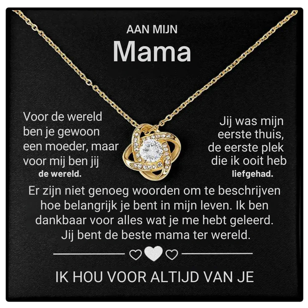 To My Mom - You Are My World - Apple Rose Box