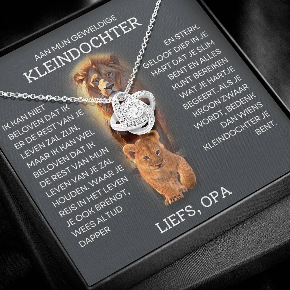 To My Granddaughter - You are brave and strong - Love Grandpa