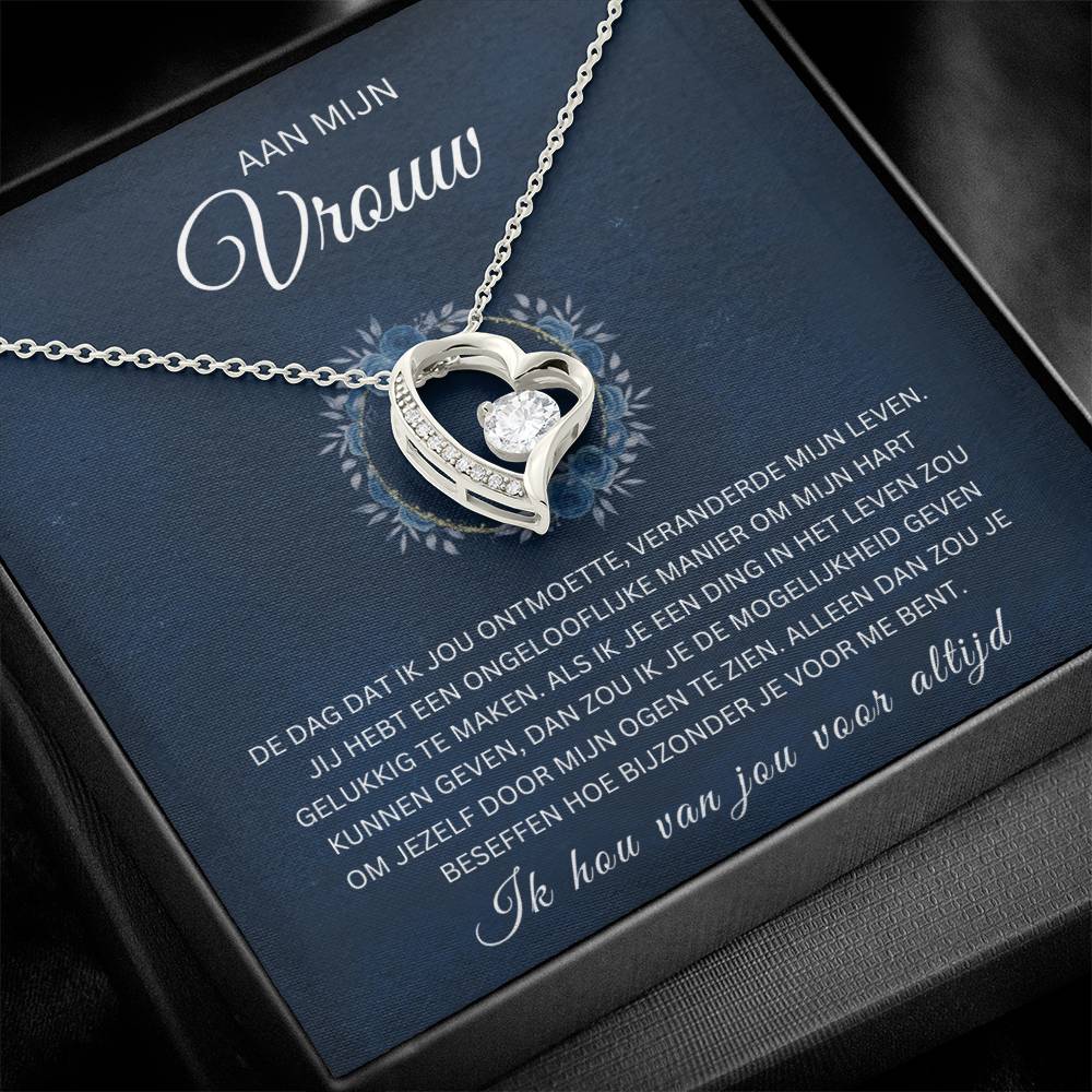 To My Wife - You Are Special - Heart Necklace