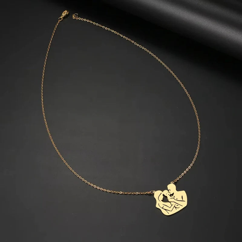 Personalized Baby Engraved Necklace - Mother's Day Gifts