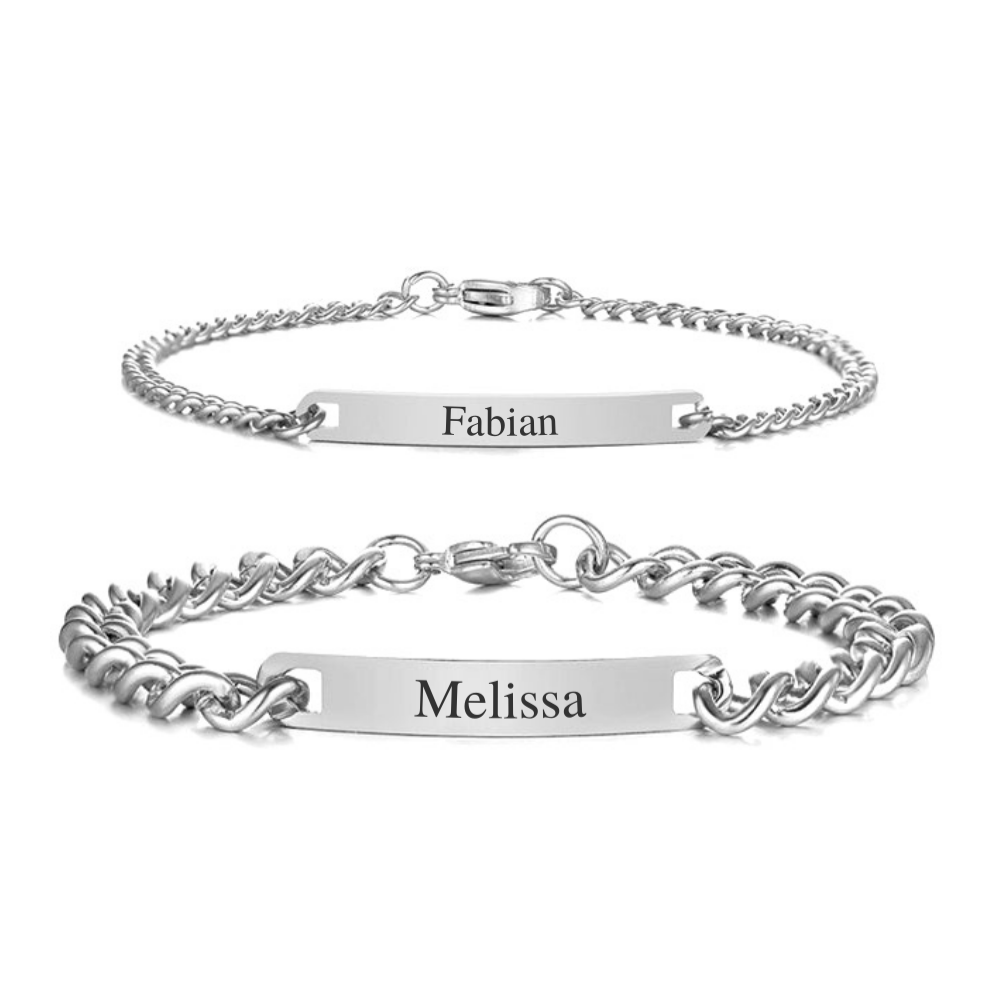 Personalized Bracelets for Couples