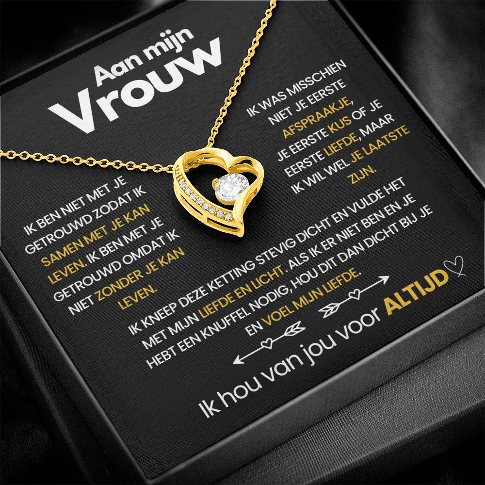 Heart Necklace - To My Wife