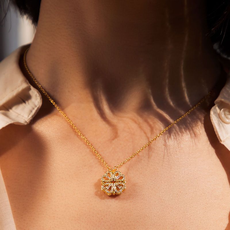 Four Leaf Clover Eternal Love & Luck Necklace